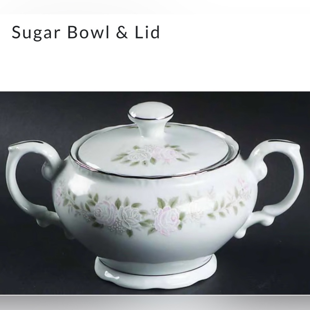 Vintage Sheffield‎ Classic 501 Fine China Sugar Bowl Dish with Lid